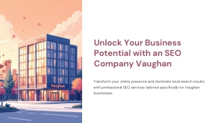 Enhance Your Online Presence with a Top SEO Company Vaughan