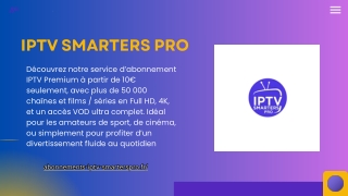 Abonnement Iptv