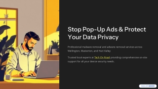 Stop Pop Up Ads and Protect Your Data Privacy