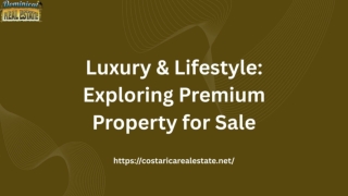 Luxury & Lifestyle: Exploring Premium Property for Sale