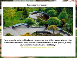 Landscaping service in Sydney