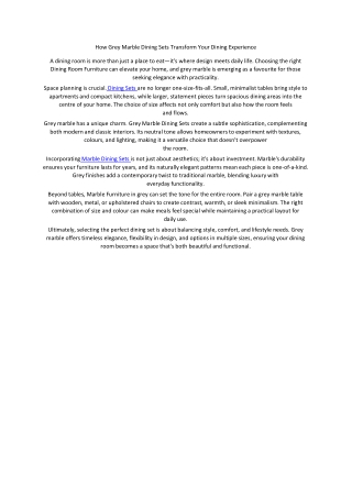 How-Grey-Marble-Dining-Sets-Transform-Your-Dining-Experience