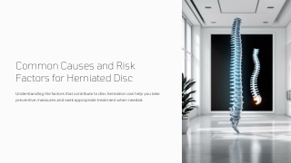 Common Causes and Risk Factors for Herniated Disc