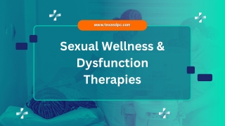 Best male and female sexual dysfunction therapies in Texas
