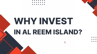 Why Invest in Al Reem Island? Real Estate Guide