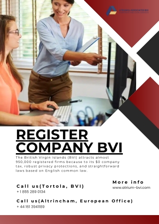 Register Company BVI - Fast, Compliant, and Hassle-Free with Atrium-bvi