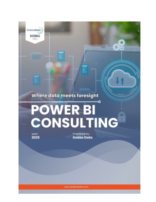 Expert Power BI Consulting Services in 2025