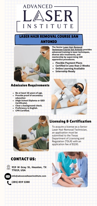 laser hair removal course san antonio