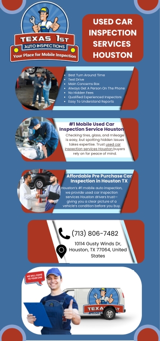 Protecting Houston Car Buyers with Every Inspection