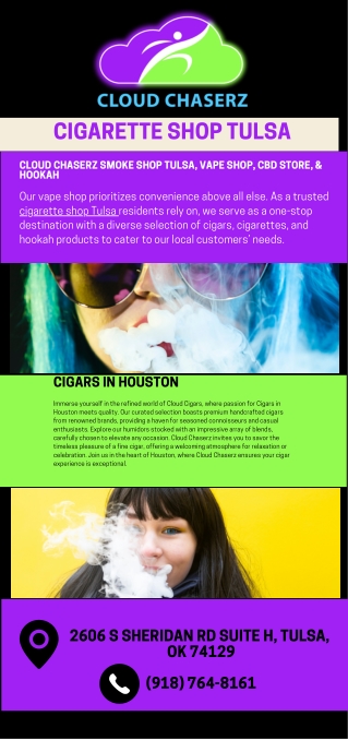 cigarette shop tulsa