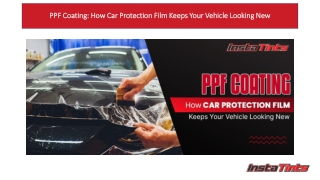 PPF Coating: How Car Protection Film Keeps Your Vehicle Looking New