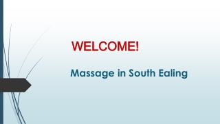 Best Deep Tissue Massage in West Ealing