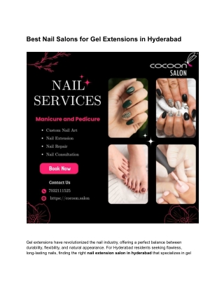 Best Nail Salons for Gel Extensions in Hyderabad (1)