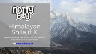 Presentation - Himalayan Shilajit X Gold Resin