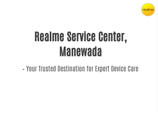 Realme service center in manewada