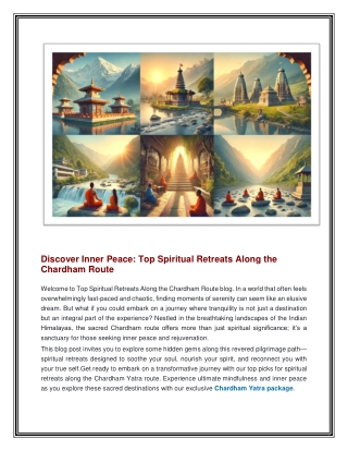 Discover Inner Peace