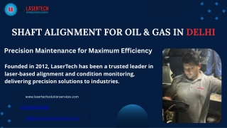 Expert Shaft Alignment Services for Oil and Gas Industry in Delhi