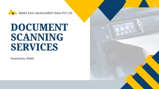 Document Scanning Services Surat