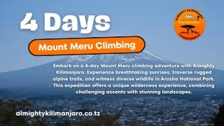 4 Days Mount Meru Climbing