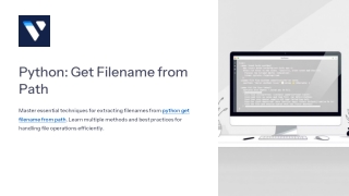 Python Get Filename from Path Example