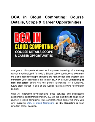 BCA in Cloud Computing_ Course Details, Scope & Career Opportunities