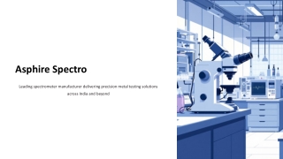 Best Optical Emission Spectrometer Manufacturers in India | Made in India