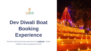 Dev-Diwali-Boat-Booking-Experience by Inditirth