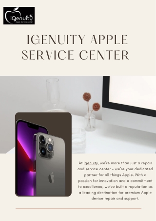 Certified MacBook Service Center in Lucknow