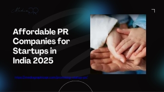 Affordable PR Companies for Startups in India 2025