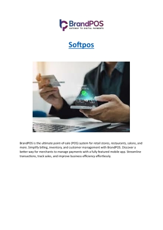 Softpos - BrandPOS