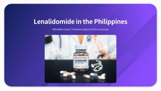 Lenalidomide Price in Philippines