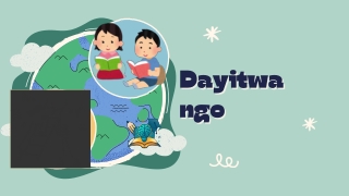 Dayitwa NGO  PDF creation