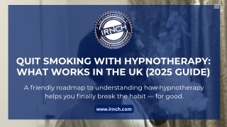 Quit Smoking with Hypnotherapy What Works in the UK (2025 Guide)