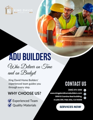 ADU Builders Who Deliver on Time and on Budget – Our Top Picks