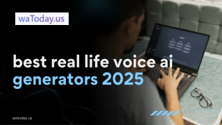 Create Human-Like Audio Using the Best Real Life Voice AI Generators 2025
