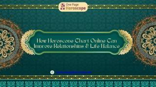 How Horoscope Chart Online Can Improve Relationships & Life Balance