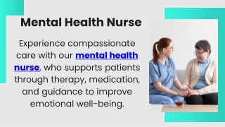 Mental Health Nurse