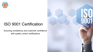 ISO 9001 Certification | Quality Control Certification