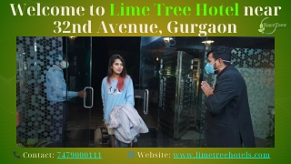 Book Your Stay at Lime Tree Hotel – Sector 15, Gurgaon