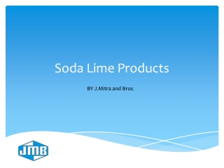 Soda Lime Products - J Mitra and Bros