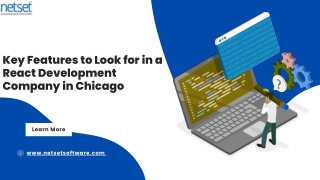 Key Features to Look for in a React Development Company in Chicago