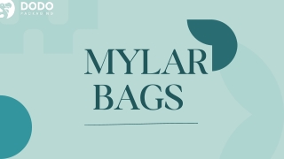 Die-Cut Mylar Bags: Durable, Stylish & Custom Packaging