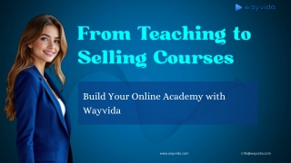 From Teaching to Selling Courses with the Right Online Education Platforms