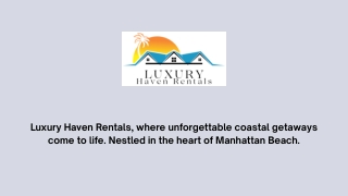 Houses for Rent In Manhattan Beach CA