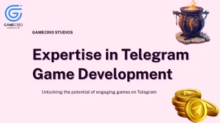 Expertise in Telegram Game Development(PPT)
