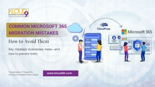 Common Microsoft 365 Migration Mistakes (and How to Avoid Them)