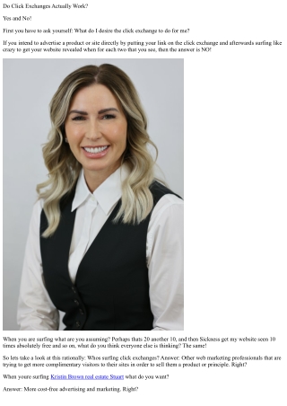 Do click exchanges truly work