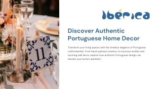 Discover Authentic Portuguese Home Decor