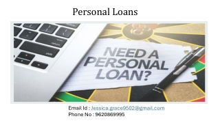Personal Loans