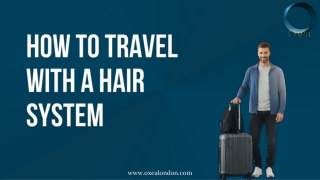 How to Travel With a Hair System